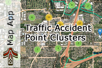 Map App Traffic Accident Clusters